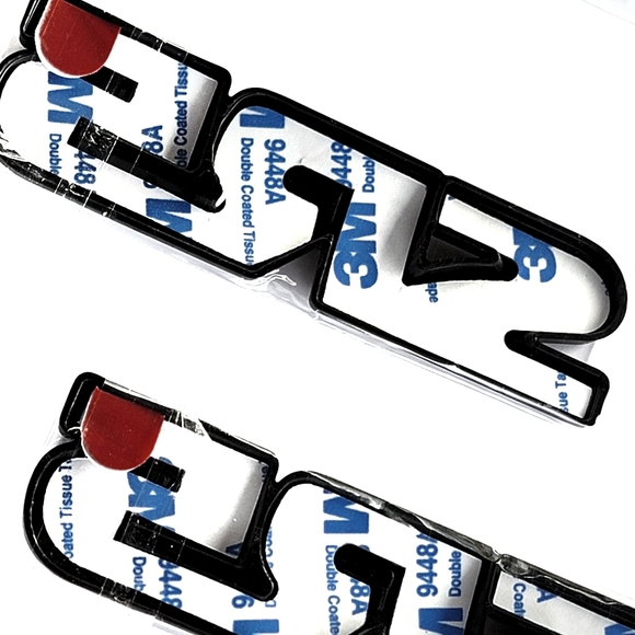 Toyota 2014-2024 4Runner SR5 Blackout Emblem Overlay Kit New! - Picture 5 of 10